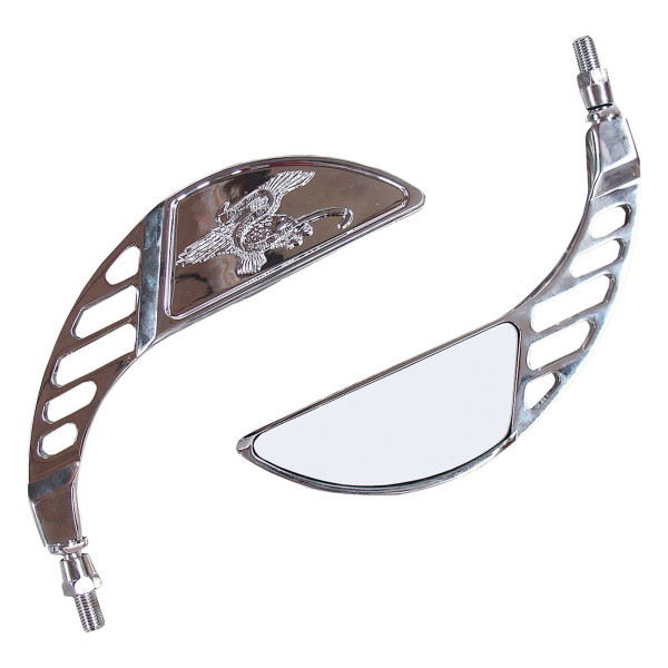 bike it Bike it vixen universal chrome mirrors with 10mm thread